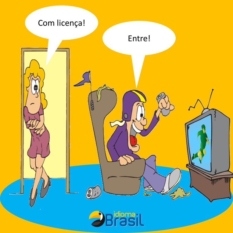 Com licença