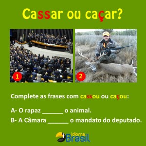 Cassar ou caçar