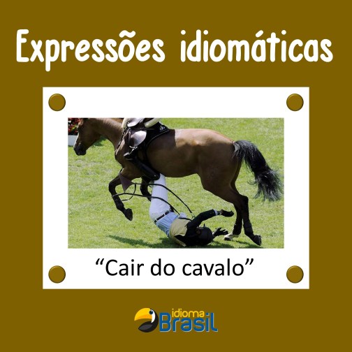 Cair do cavalo